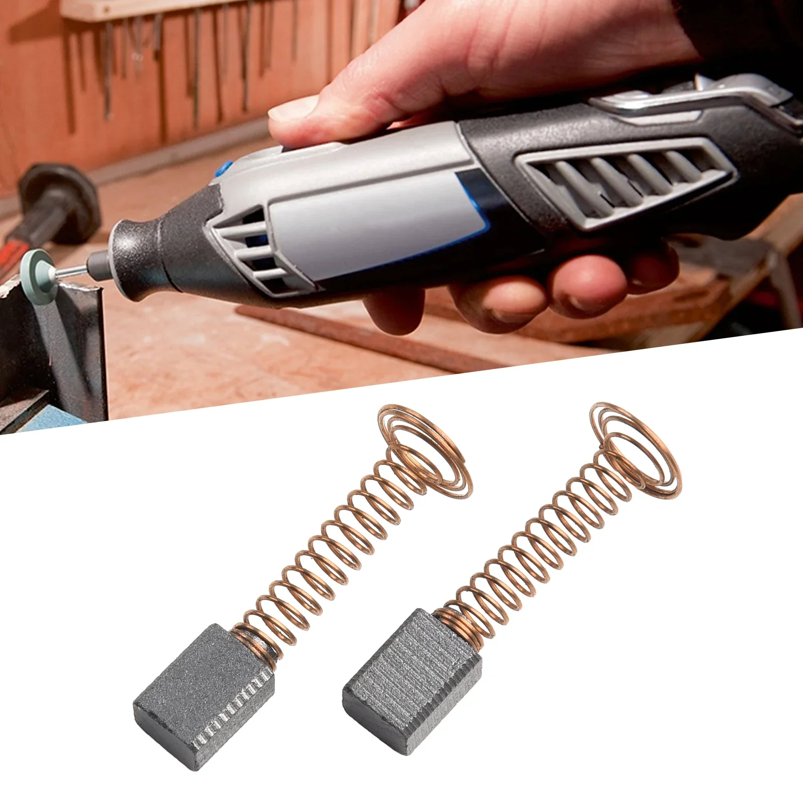 Power Tools Carbon Brush - Jeu de 2 balais de charbon