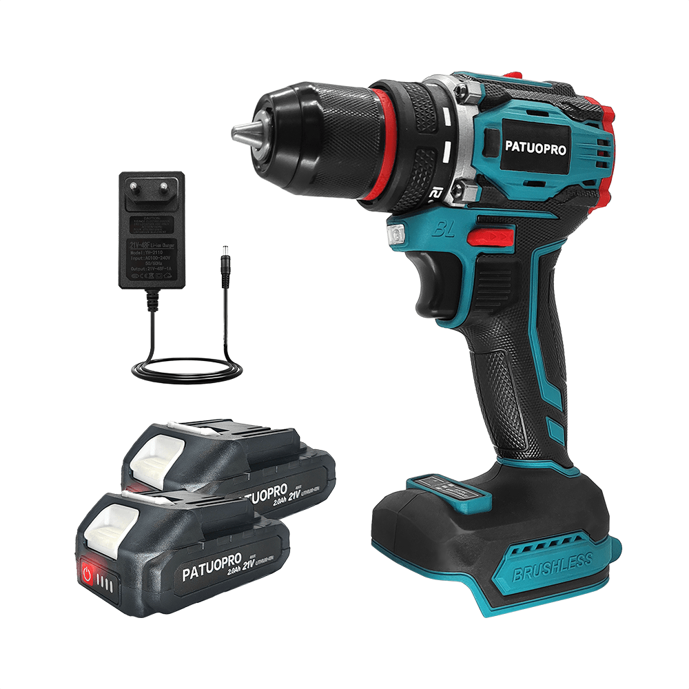 Power Tools Ingco - PATUOPRO-Perceuse électrique sans fil sans balais