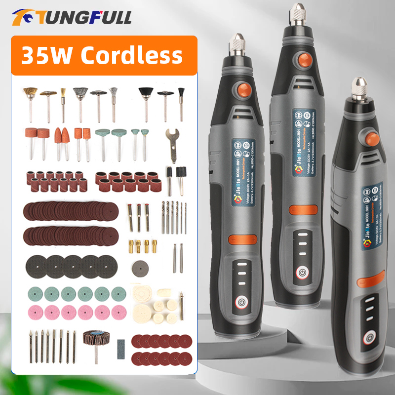 Power Tools Ingco - Perceuse électrique Rechargeable 35W, outil rotatif