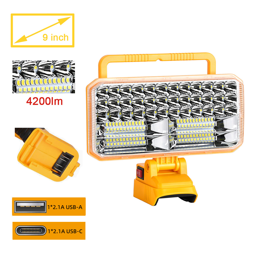Power Tools Lowes - Lampe de travail LED portable 40W