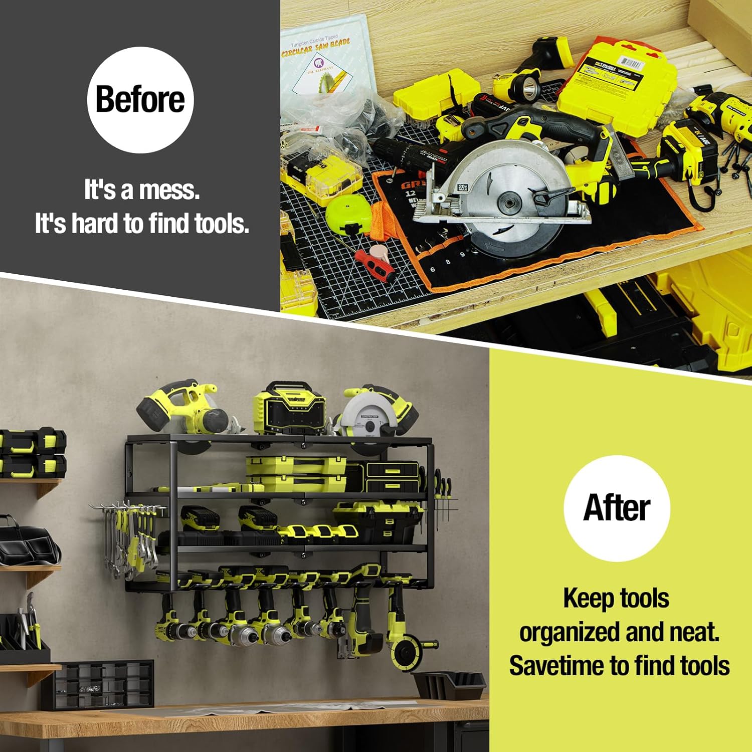 Organisateur mural pour outils - Power Tools Rack avis et prix