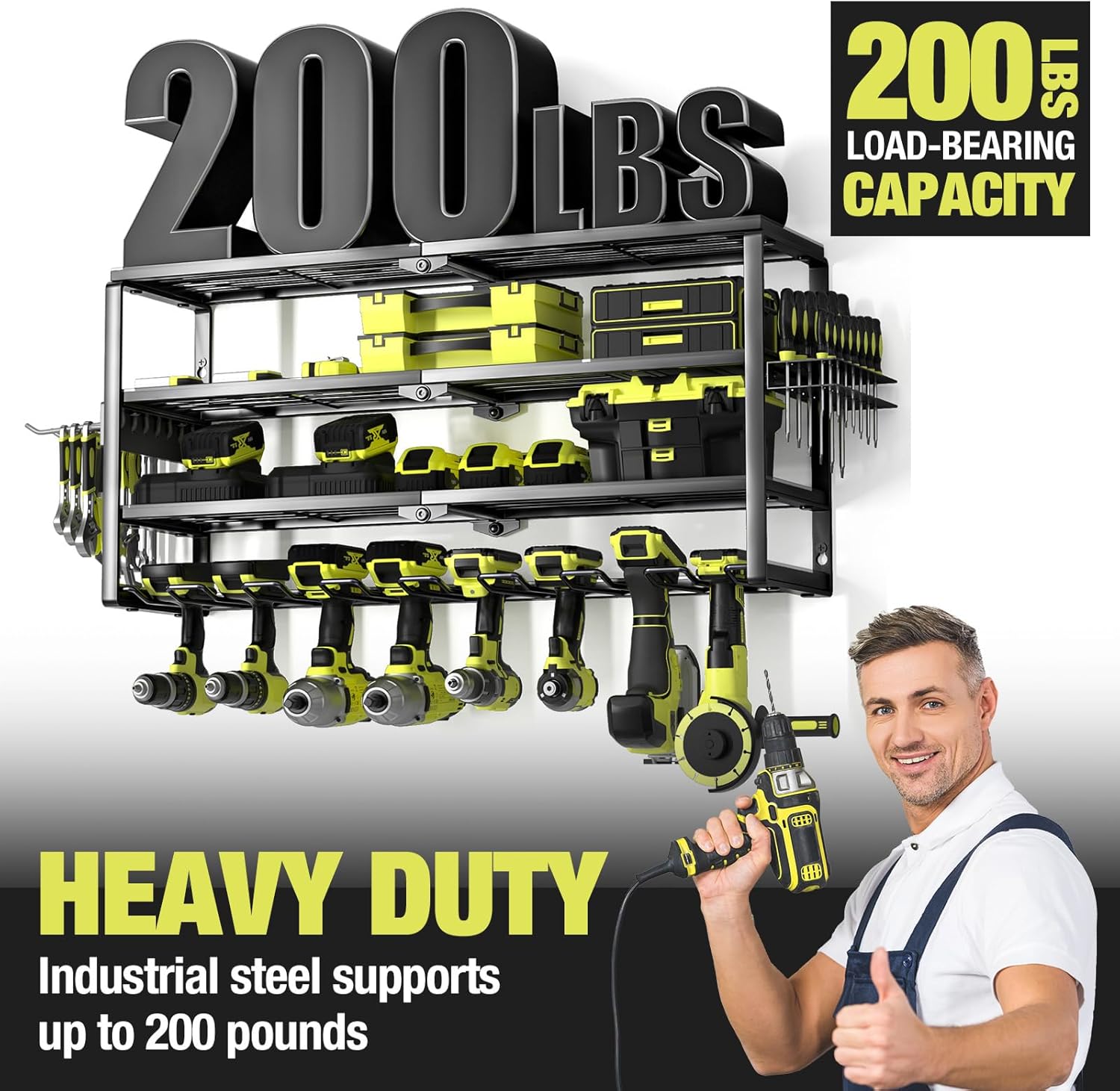 Organisateur mural pour outils - Power Tools Rack avis et prix