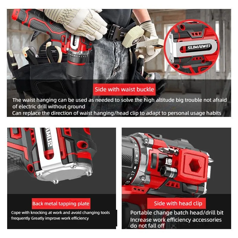 Perceuse électrique sans balai - Power Tools Ingco avis et prix