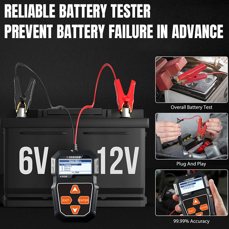 Testeur de batterie de voiture - Power Tools English avis et prix