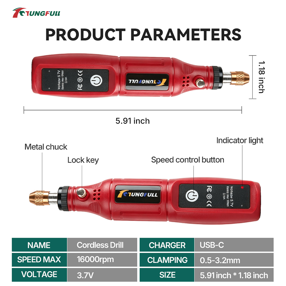 Outil rotatif sans fil TUNGFUL - Power Tools Ingco avis et prix