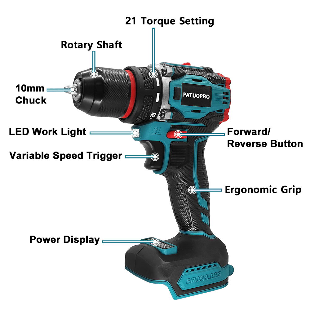 PATUOPRO-Perceuse électrique s - Power Tools Ingco avis et prix