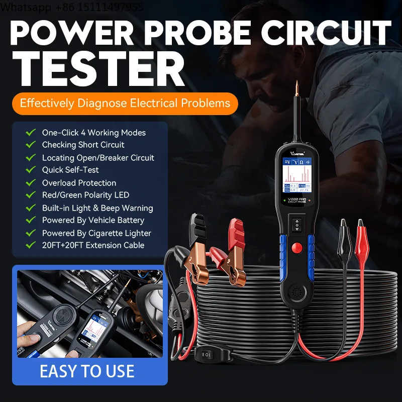 VDIAGTOOL V200PRO Testeur de b - Power Tools English avis et prix